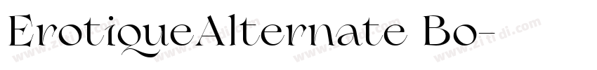 ErotiqueAlternate Bo字体转换 ErotiqueAlternate Bo字体转换